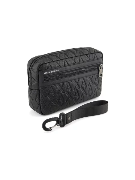 ARMANI EXCHANGE Toaletná taška čierna