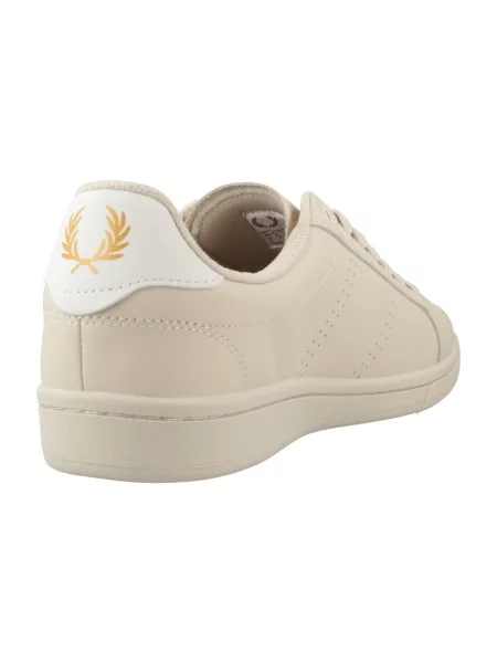 Pantofi Fred Perry din piele bej