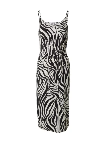 EDITED Rochie de vară Maxine negru alb