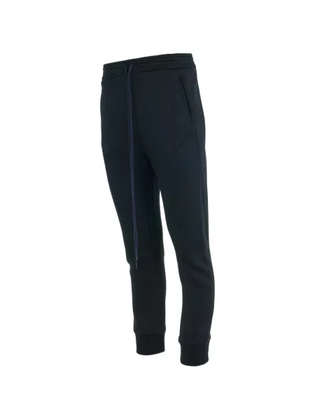 Pantaloni Chloé alergare cu cordon albastru