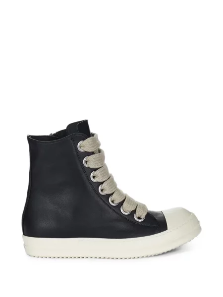Sneakerși Rick Owens din piele negru