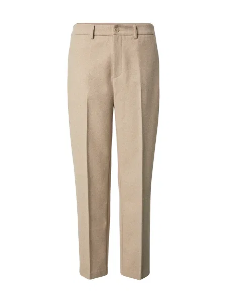 TRAPP Pantaloni cu dungă bej