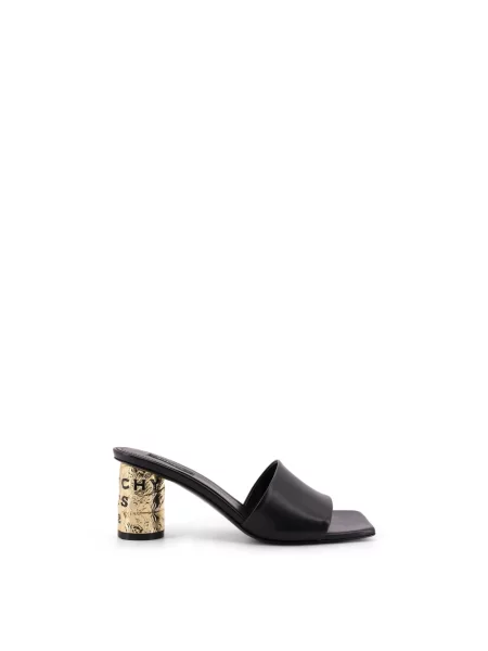 Klapki Givenchy skórzane czarne