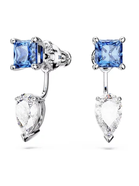 Swarovski Akcesoria Kobieta ONE SIZE Kolczyki Jackety Niebieskie Mesmera szary