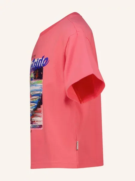 Vingino T-Shirt Harma rot biała