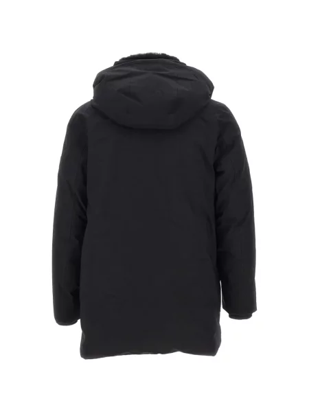 Geacă parka Mackage cu glugă negru