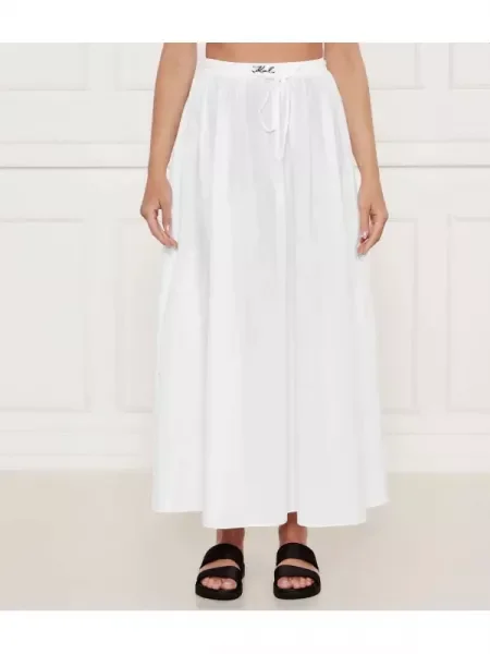 Karl Lagerfeld Jeans Fustă alb