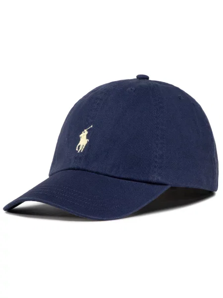 Κασκέτο Polo Ralph Lauren με αυτόγραφο μπλε