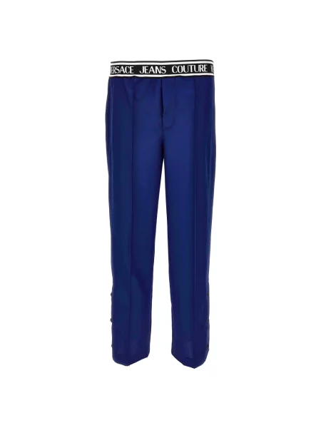 Spodnie Versace Jeans Couture niebieskie