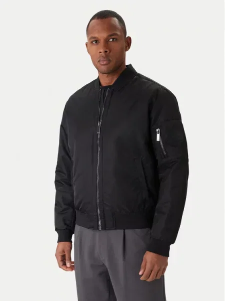 Calvin Klein Bomber striukė Hero juoda