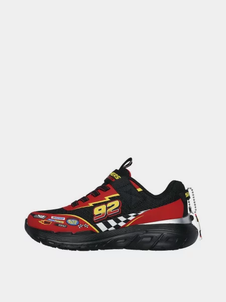 Дитячі Кросівки повсякденні Skechers Skech Tracks штучна шкіра/текстиль чорний