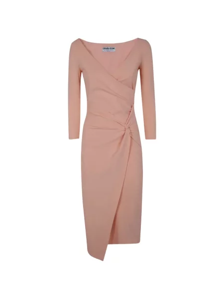 Rochie Chiara Boni La Petite Robe plic de costum roz