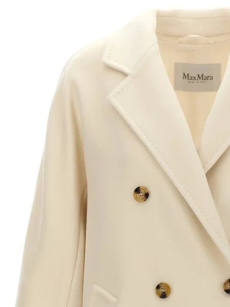 Scurt palton Max Mara alb