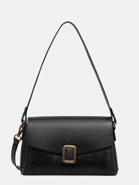 Usnjena torbica Answear.LAB črna