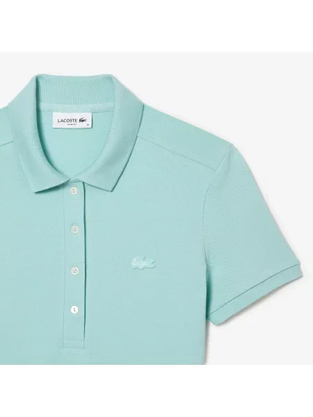 Lacoste Sukienka Polo Z Elastycznej Bawełny Piqué