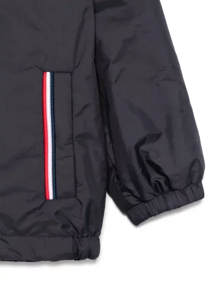 Kurtka dziecięca Moncler Enfant niebieska