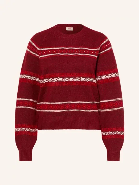 Levi's® Sweter Jolie rot biały