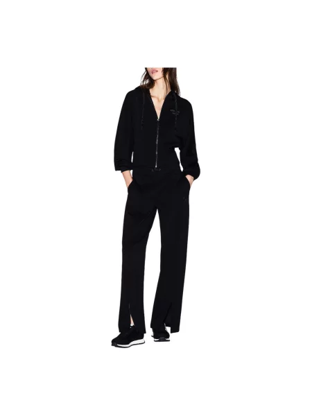 Armani Exchange Pantaloni de trening | Relaxed fit negru
