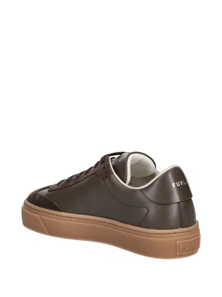 Sneakerși Furla din piele de căprioară maro