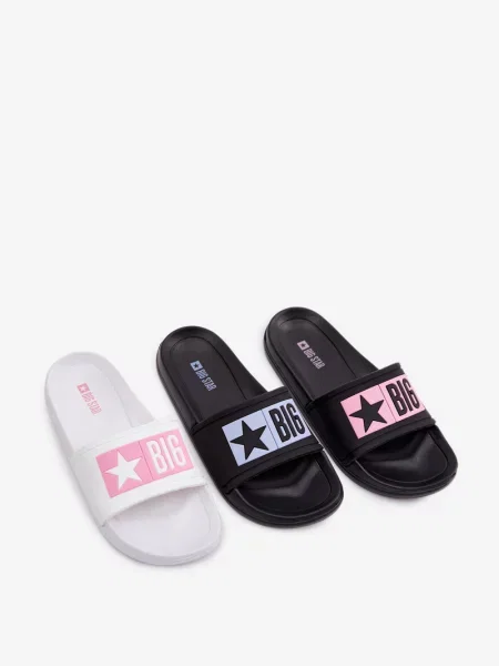 Papuci copii Big Star Shoes alb