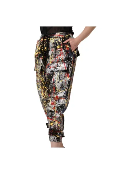 Spodnie cargo Dolce And Gabbana o skróconej długości