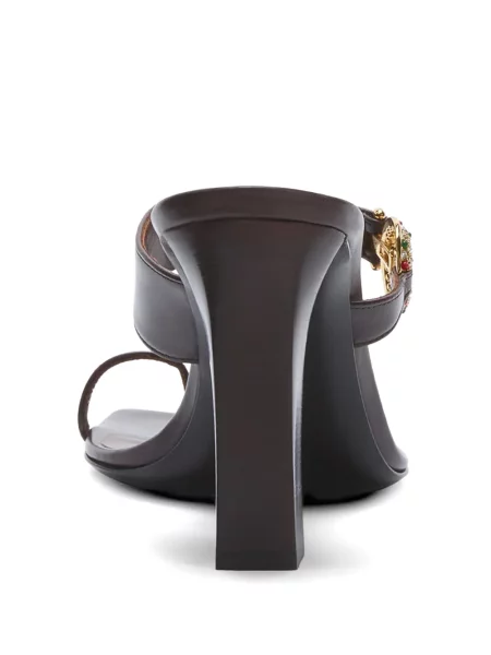 Chiloți tanga Giuseppe Zanotti din piele maro