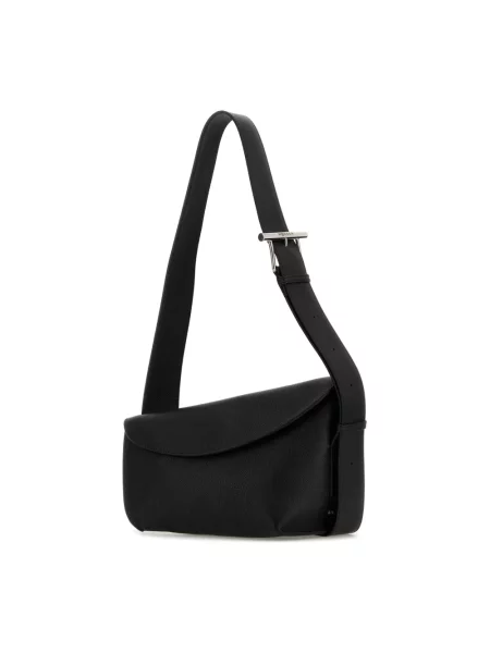 Torba Alexander Mcqueen skórzana czarna
