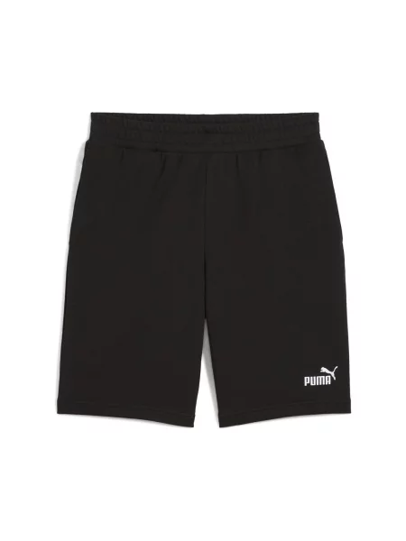 PUMA Hlače ESS No. 1 / bijela crna