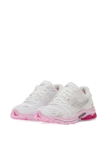 Sneakerși Saucony plasă alb