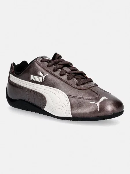 Puma Kožne tenisice Speedcat smeđa