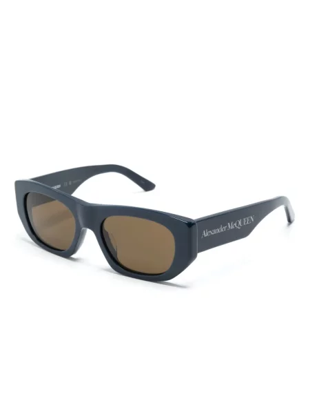 Saulės akiniai Alexander Mcqueen Eyewear mėlyna
