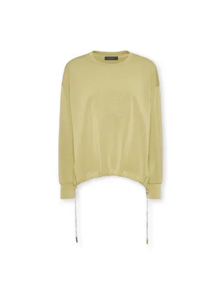 Bluza Elena Miro' z logo zielona