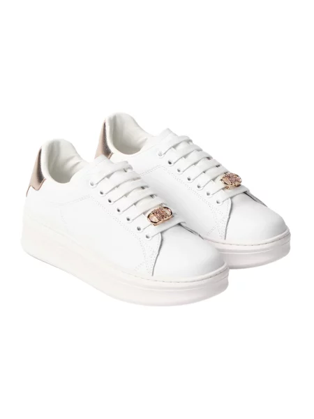Sneakersy Gaëlle Paris skórzane białe