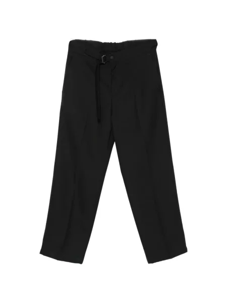 Cu centură pantaloni Costumein negru
