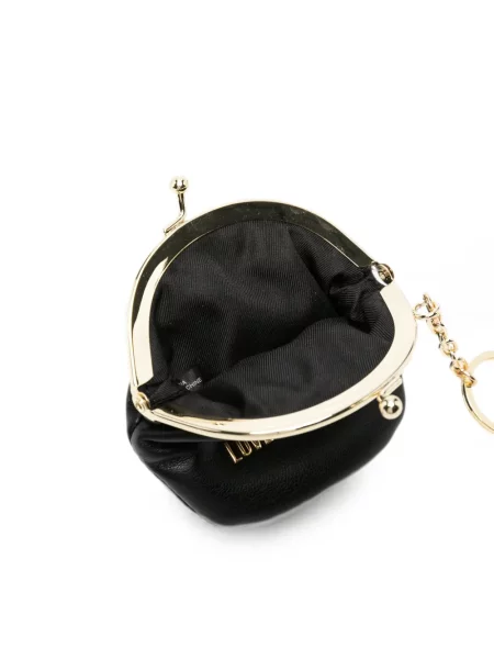 Peněženka Love Moschino s autogramem černá