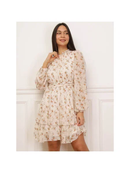 Haljina La Modeuse bež