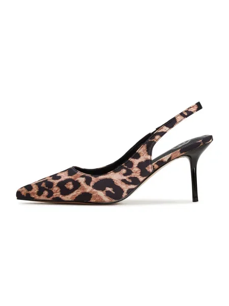 CESARE GASPARI Pumps maro deschis negru
