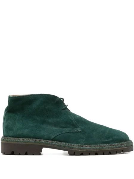 Semišové derby Romeo Gigli Pre-owned zelené
