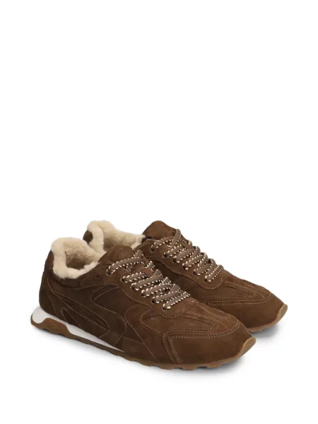 Top Ash din piele maro
