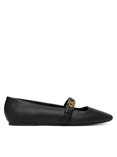 Calvin Klein Balerinos Squared Ballerina Mj Lth Mg Hdw juoda