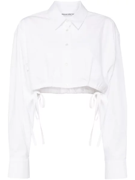 Cropp cămașă Alexander Wang alb