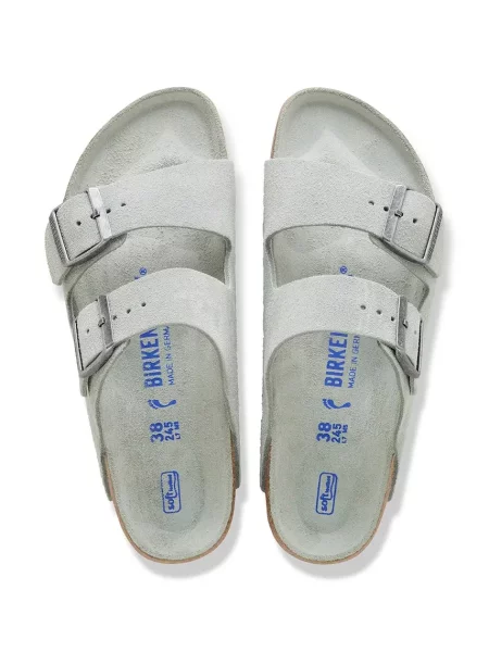 Замшевые шлепанцы Birkenstock