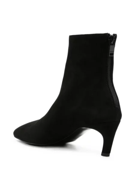 Cizme scurte Toteme din piele de căprioară negru