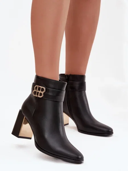 Botine Boto negru