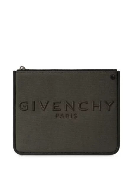 Geantă Givenchy cu autograf gri