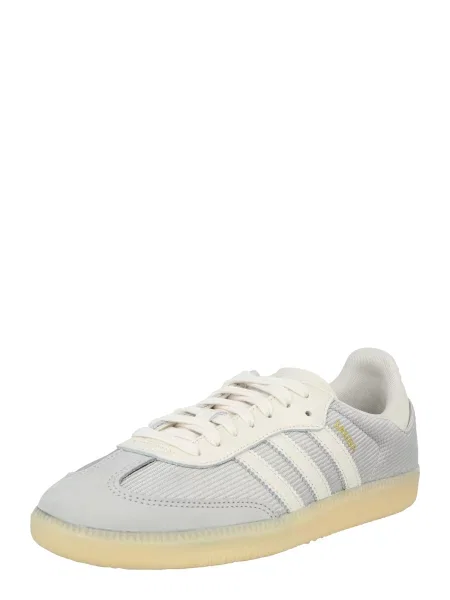 ADIDAS ORIGINALS Nizke superge SAMBA OG ecru / svetlo siva