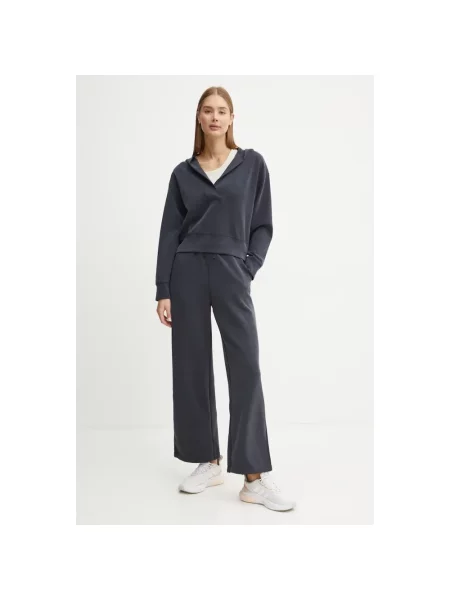 Casall bluza do jogi Peachy z kapturem gładka niebieski