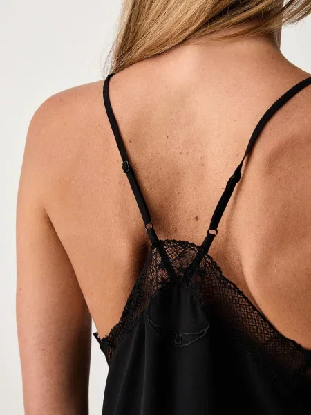 Zadig&Voltaire top női selyem CHRISTY fekete