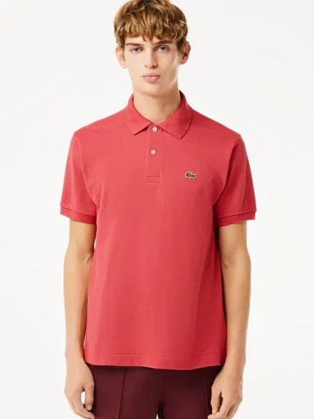 Поло Lacoste рожеве