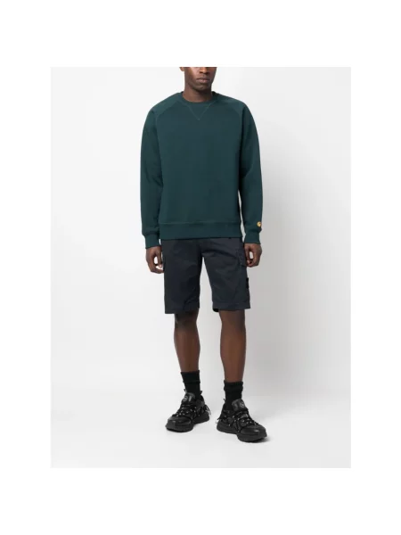 Szorty cargo Stone Island z kamieniami niebieskie